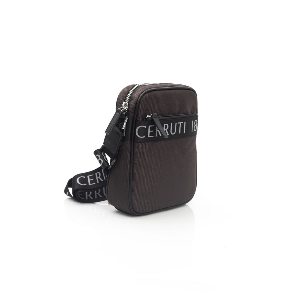 Brown Leather Men Messenger Bag
