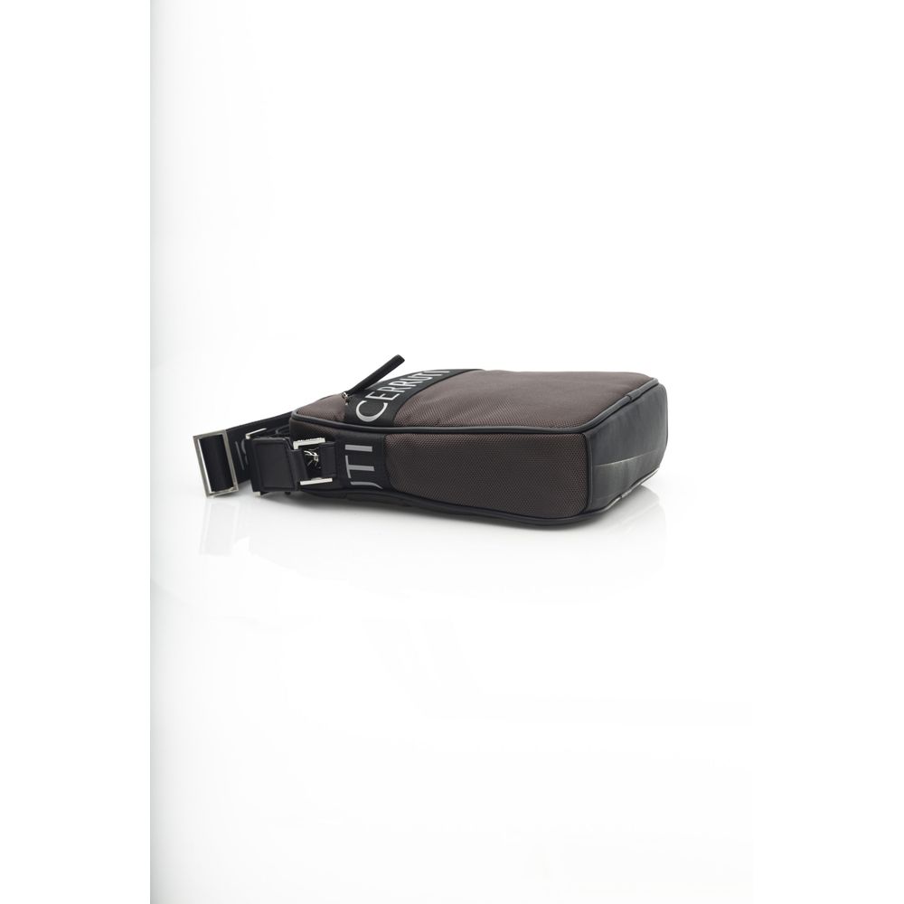 Brown Leather Men Messenger Bag