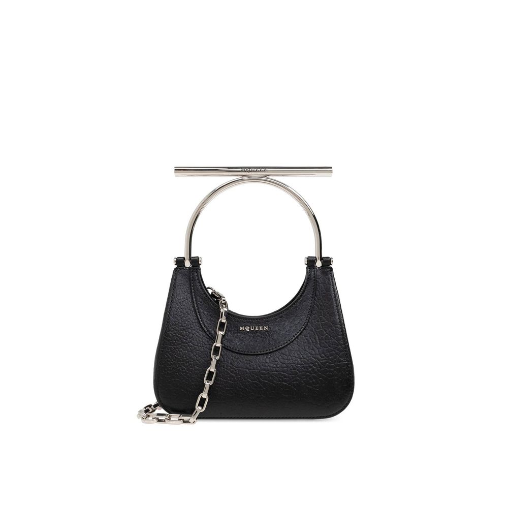 Mini T-Bar Bag in Black