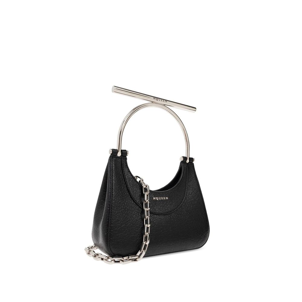 Mini T-Bar Bag in Black