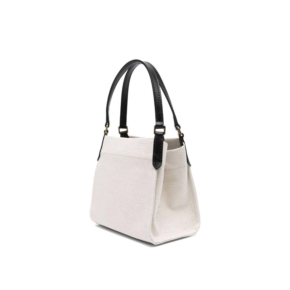 Canvas and Leather Amalfi Medium Tote