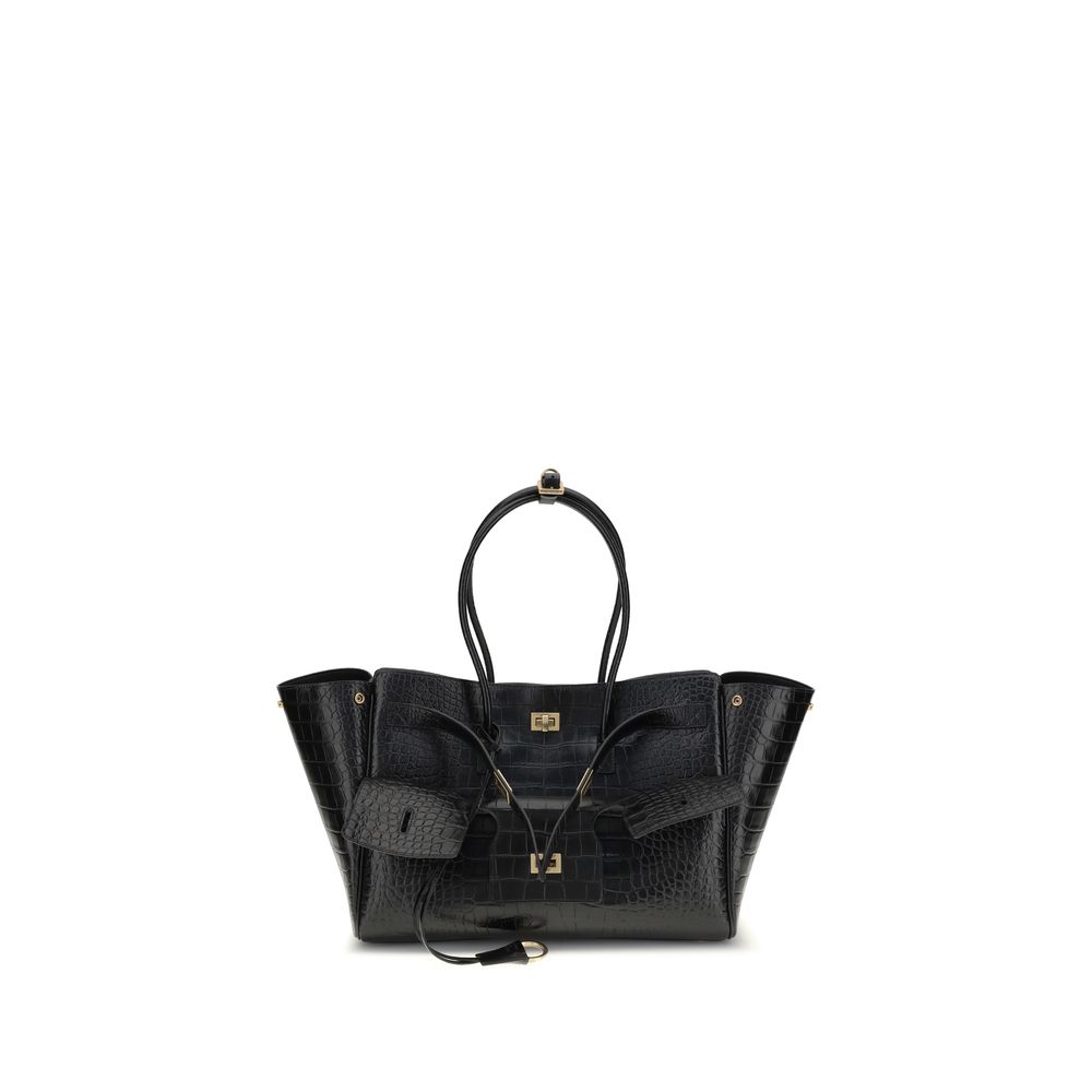 Bel Air Carry All Bag Medium in Crocodile Embossed Calfskin