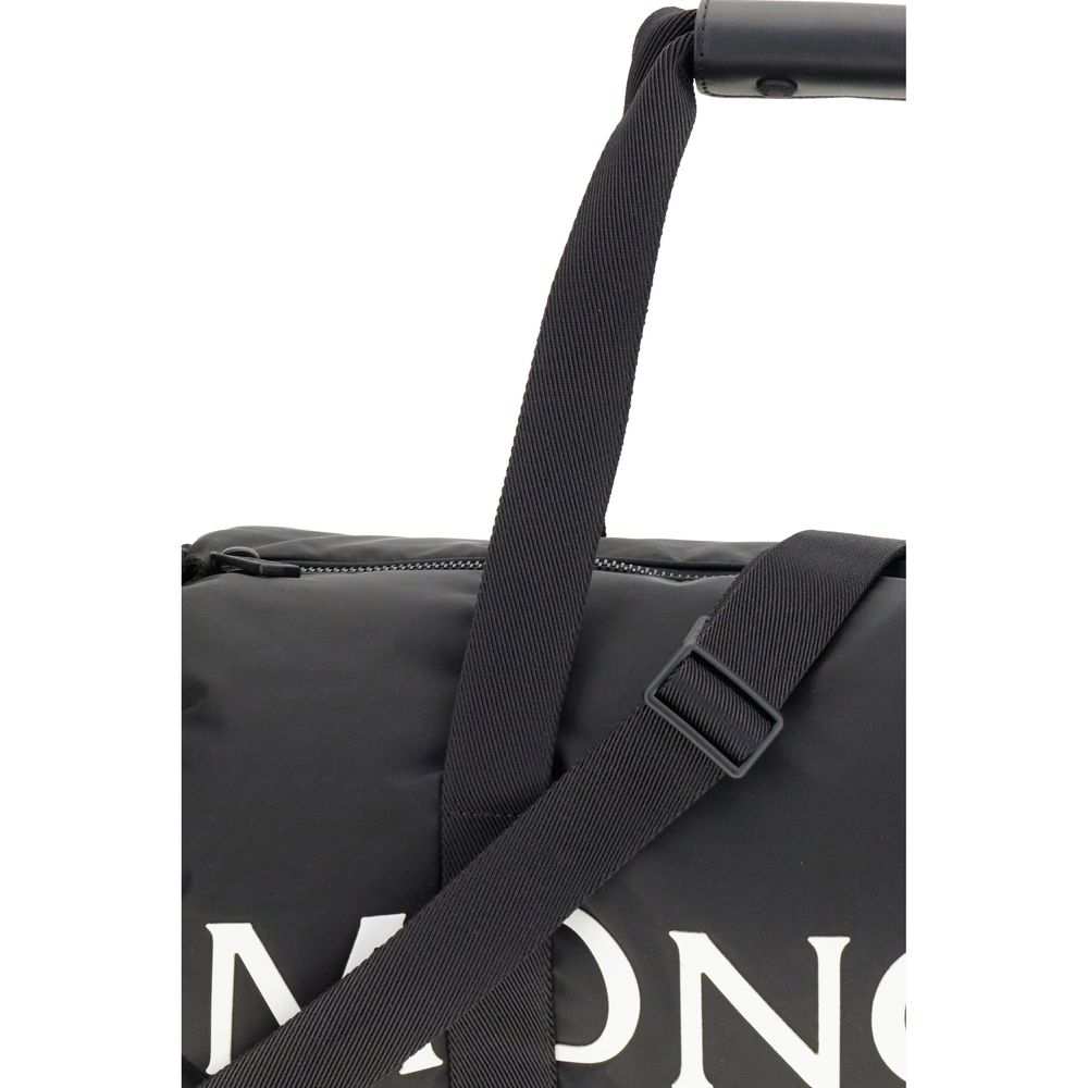Logo Water-Repellent Down-Filled Duffle Bag