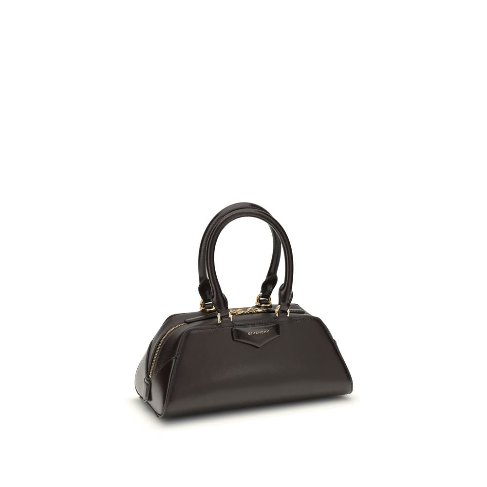 Mini Antigona East-West Bag in Box Leather