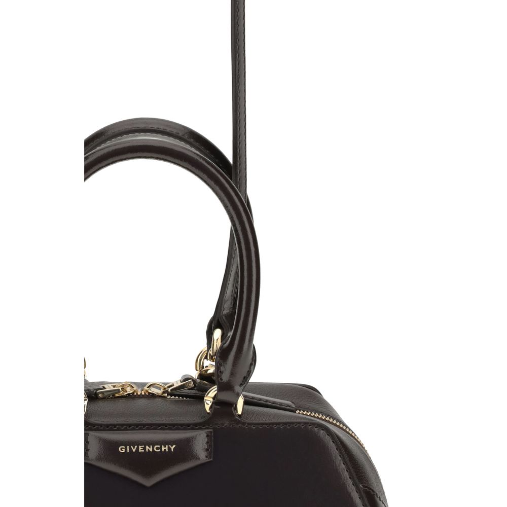Mini Antigona East-West Bag in Box Leather