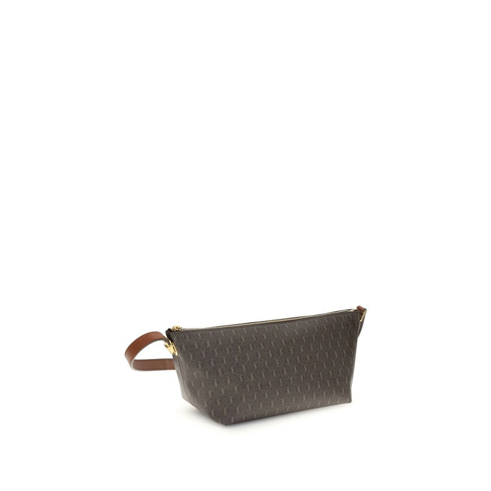 Le Monogramme Crossbody Bag in Cassandre Canvas and Smooth Leather