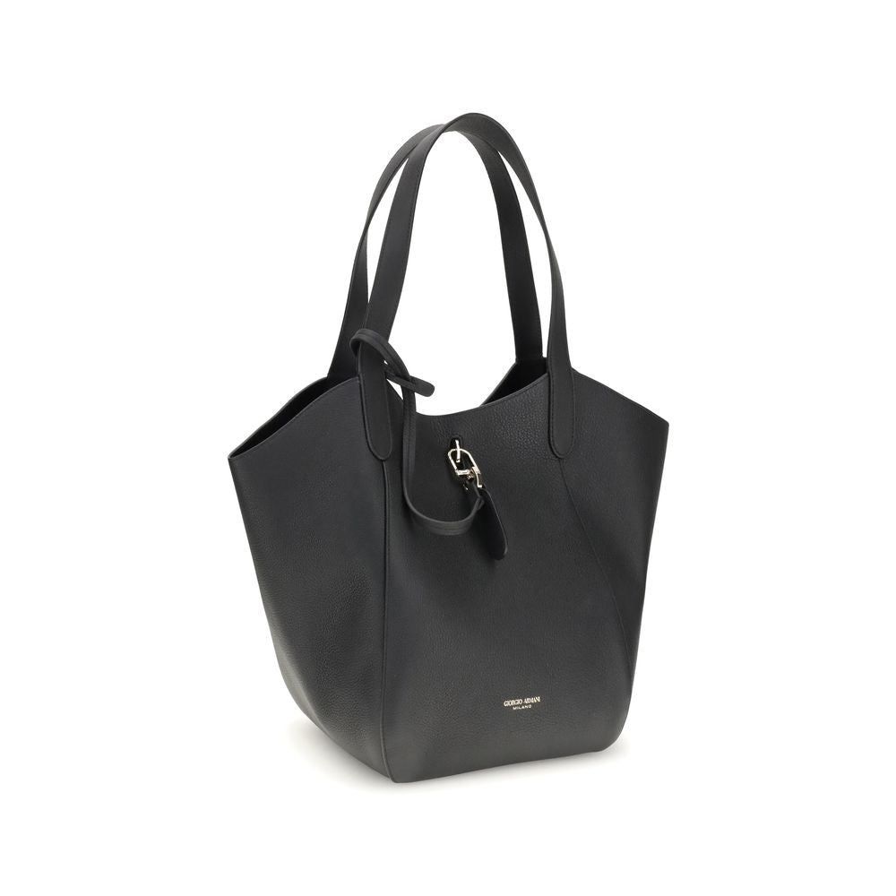 Medium Pebbled Leather Handbag