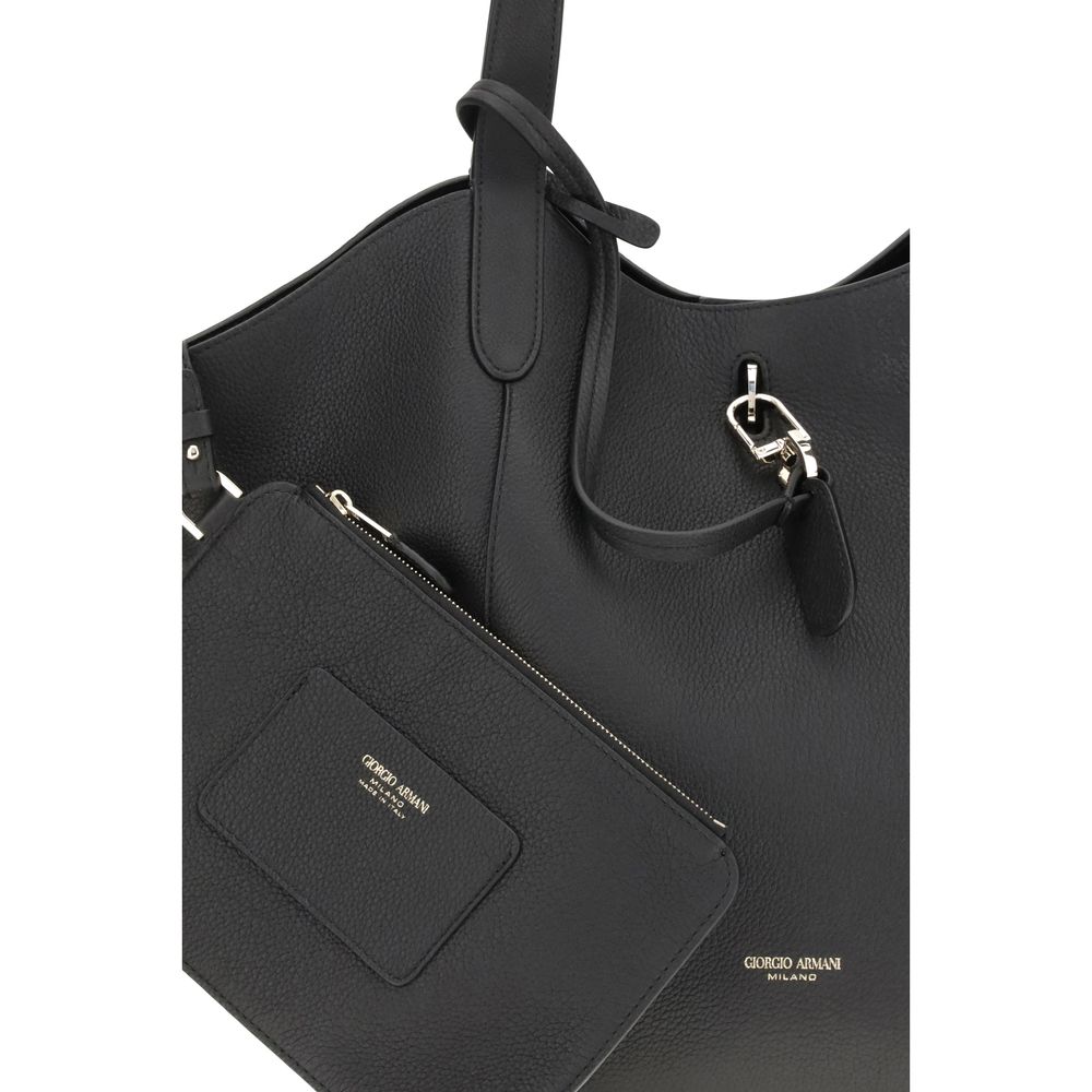 Medium Pebbled Leather Handbag