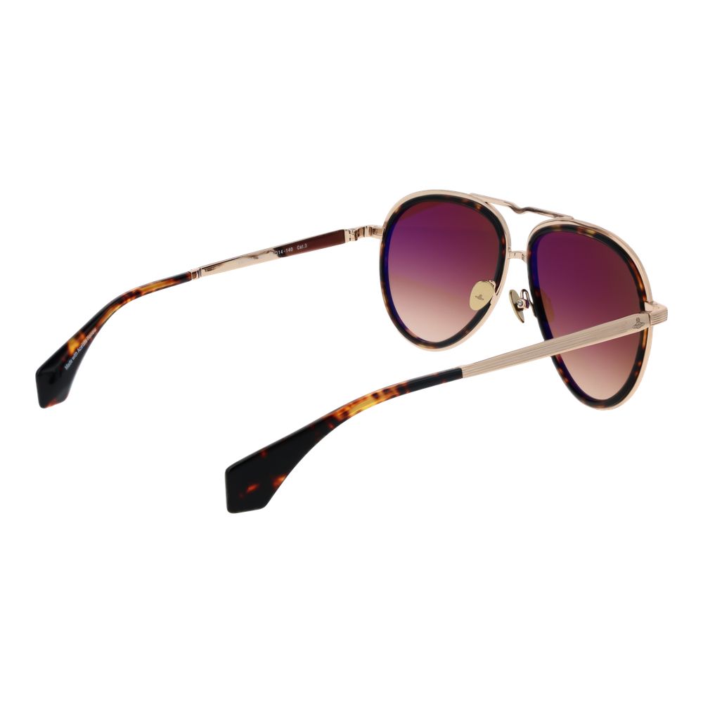Brown Unisex Sunglasses