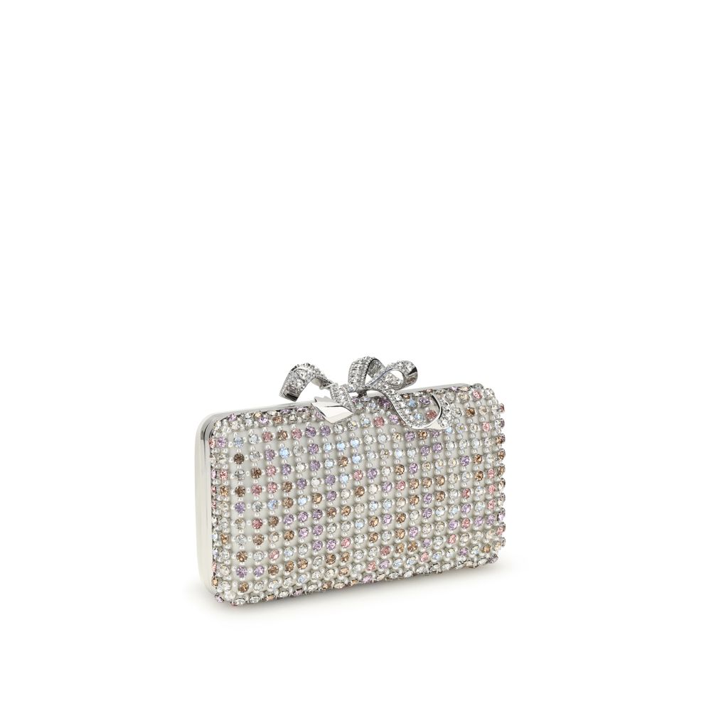 Multi Crystal Clutch Bag