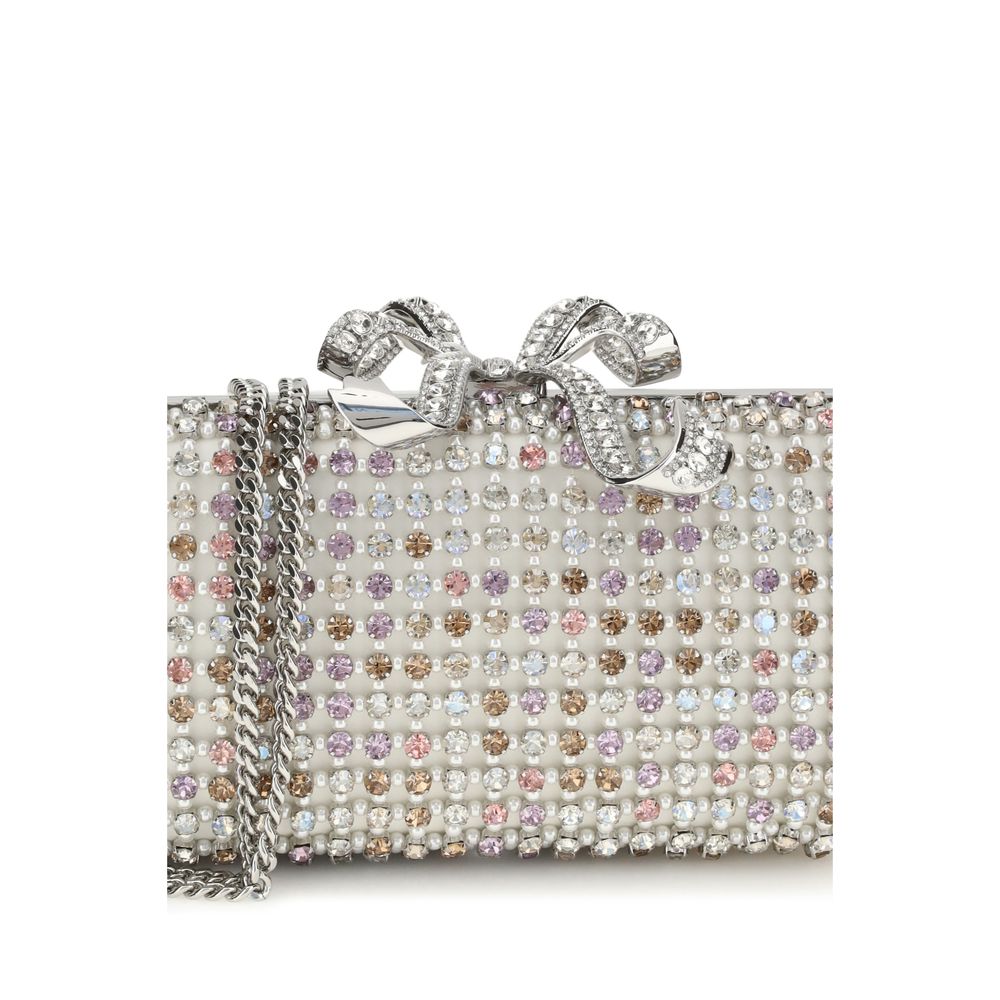 Multi Crystal Clutch Bag