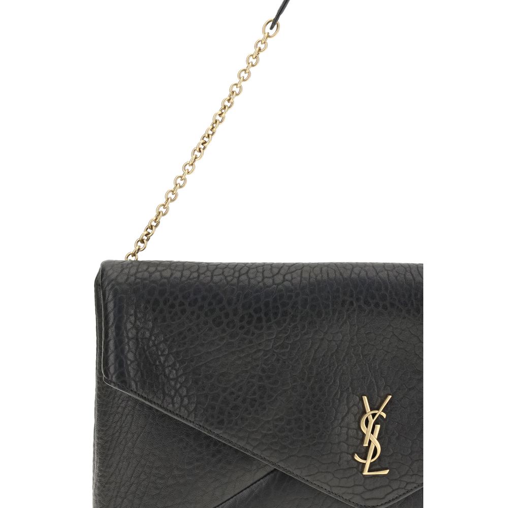 Cassandre XXL Envelope Pouch on Chain in Lambskin