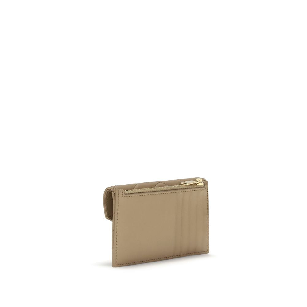 Cassandre Fragments Flap Card Case in Lambskin