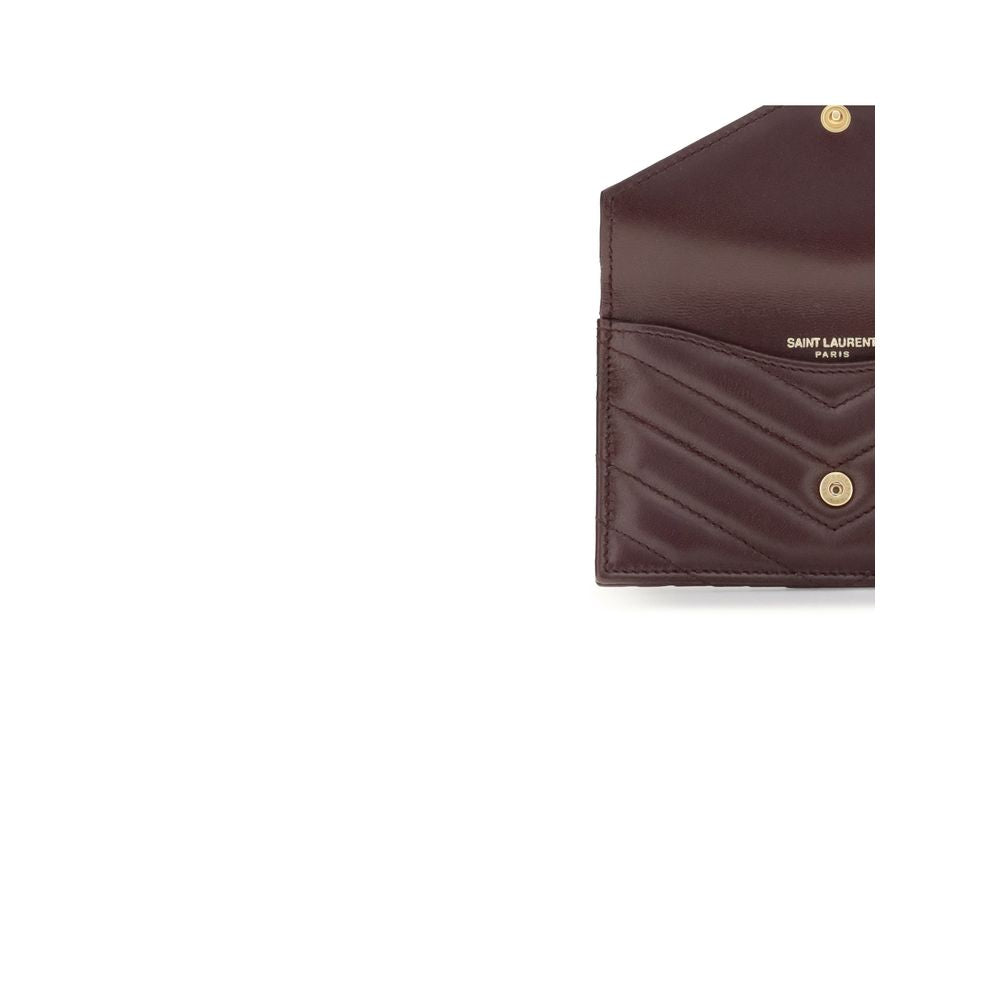 Cassandre Fragments Flap Card Case in Lambskin