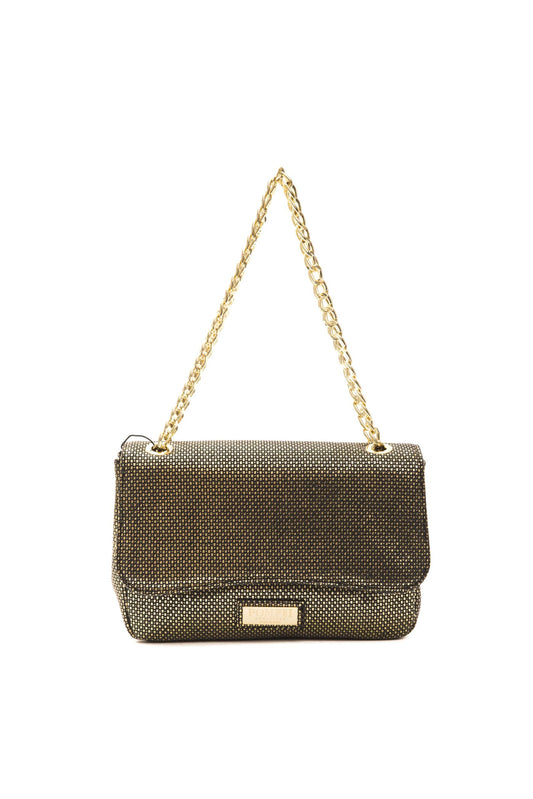 Sac bandoulière en cuir noir pour femme