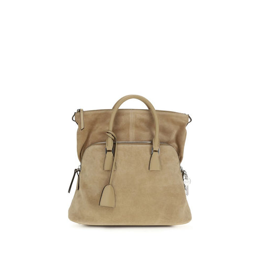 Sac bandoulière Bos Taurus en cuir de veau beige
