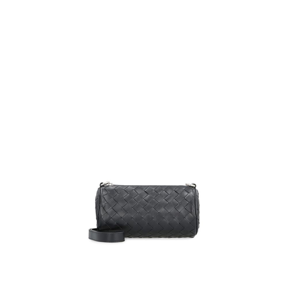 Intrecciato Barrel Crossbody Bag