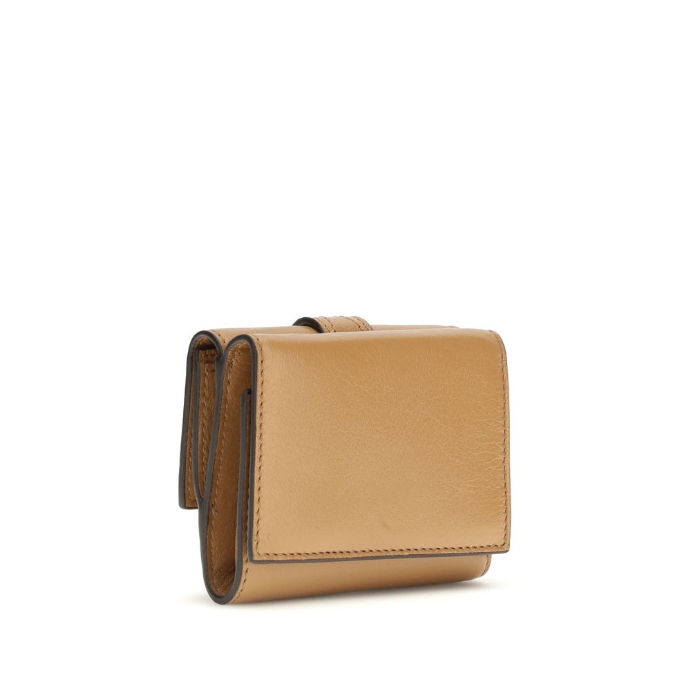 Mini Paddington Tri-fold in Grained Leather
