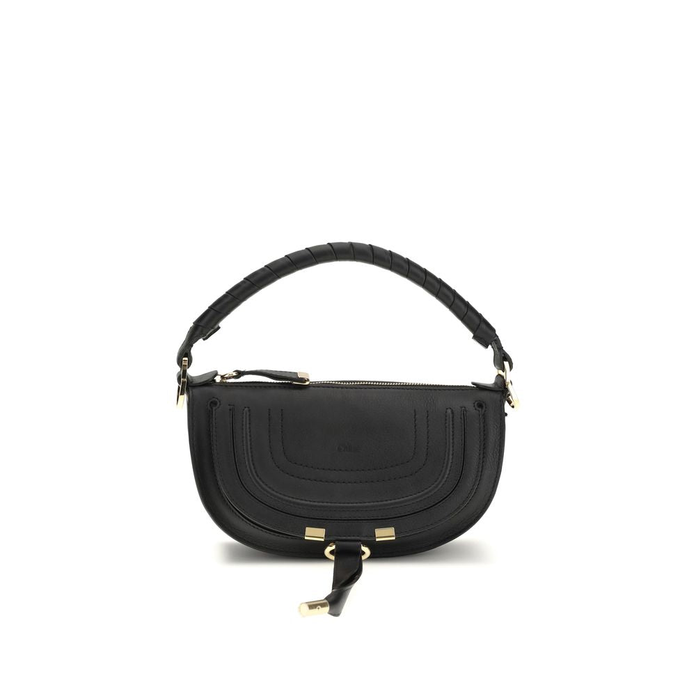 Mini sac porté épaule Marcie en cuir souple