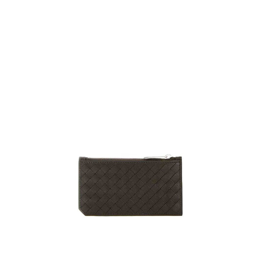 Intrecciato Piccolo Zipped Card Case