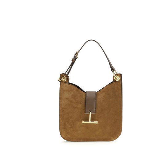 Tara Small Crossbody Bag in Suede Leather