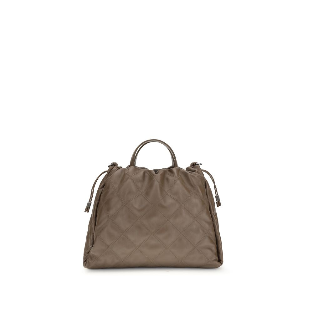 Bolso shopping Mellow grande en piel napa