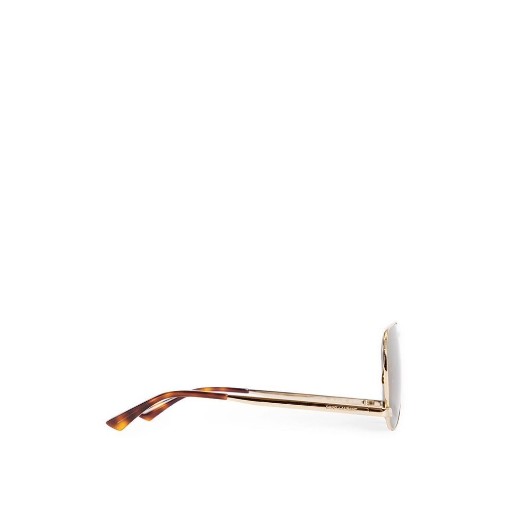 Lunettes de soleil en métal doré