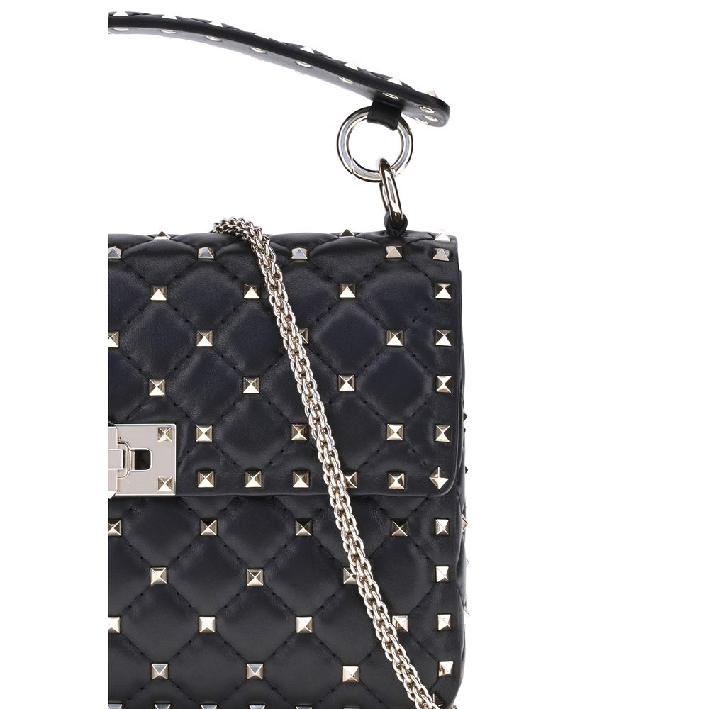 Bolso Rockstud Spike mediano en piel napa