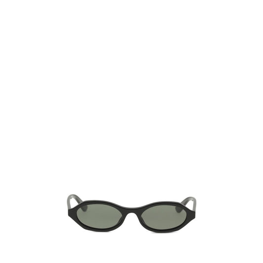 Gafas de sol geométricas ovaladas de acetato