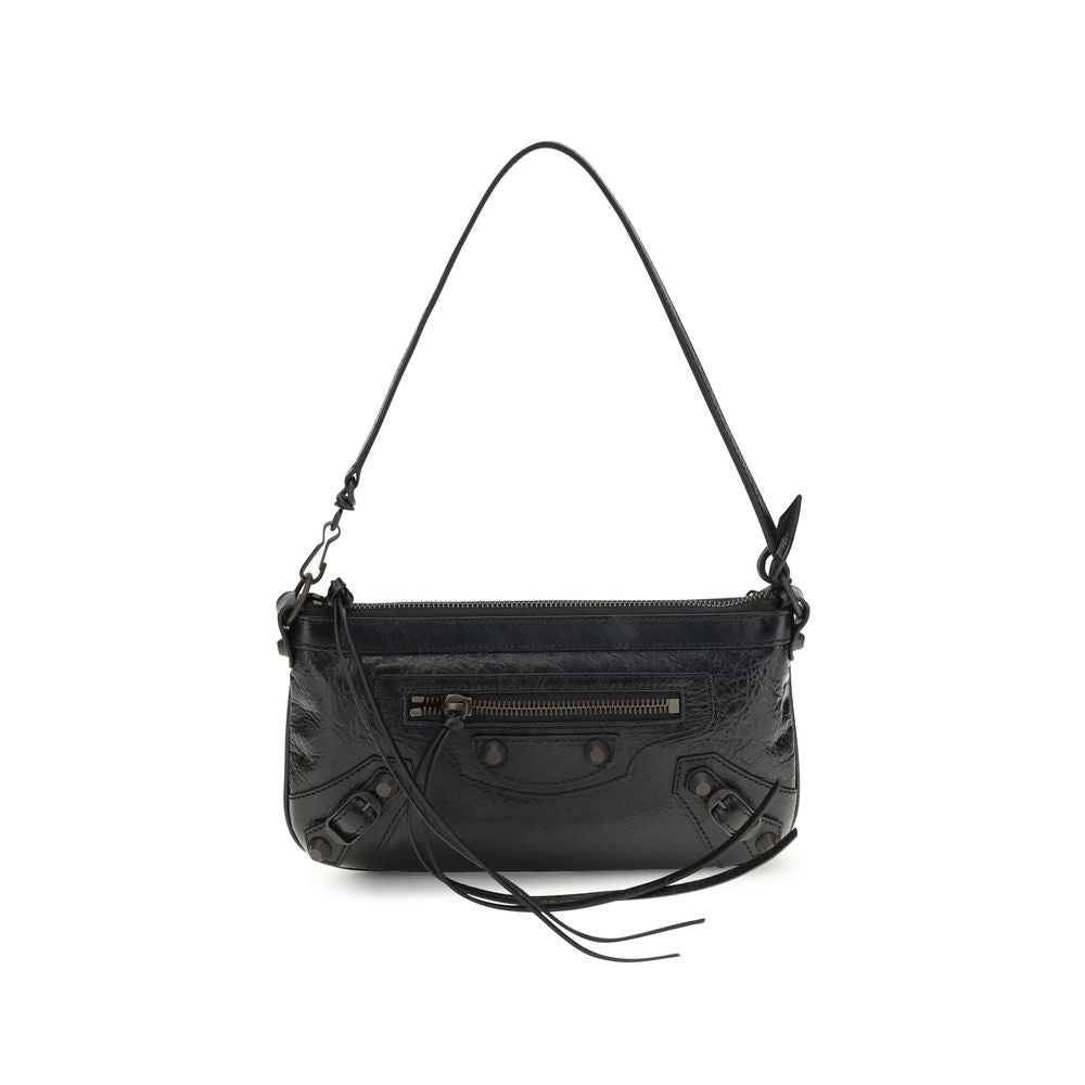 Pochette Le City en cuir d’agneau