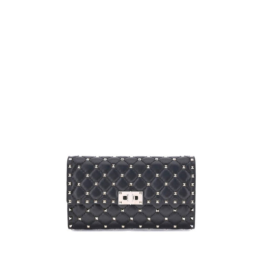 Rockstud Spike Crossbody Clutch Bag in Nappa
