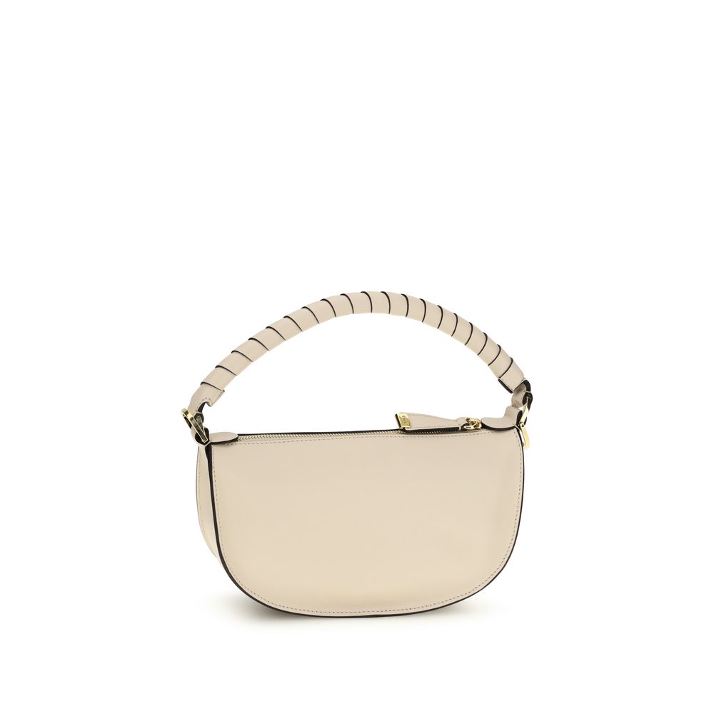 Mini sac porté épaule Marcie en cuir lisse