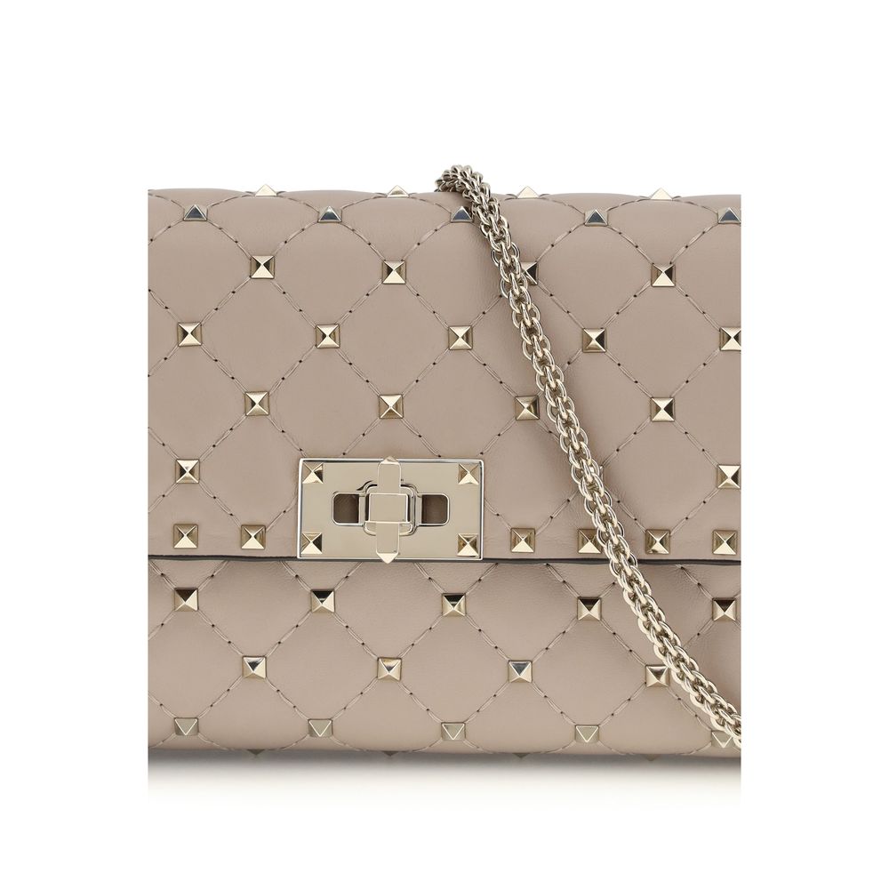 Rockstud Spike Crossbody Clutch Bag in Nappa