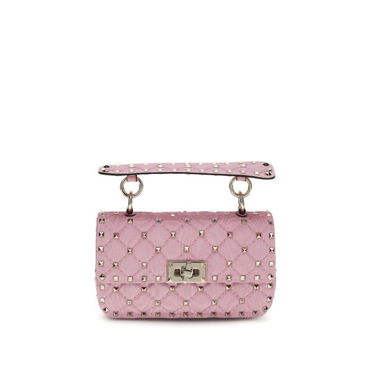 Bolso Rockstud Spike pequeño en tejido jacquard