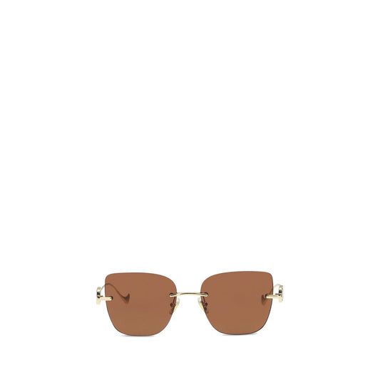 Cat Eye Metal Sunglasses