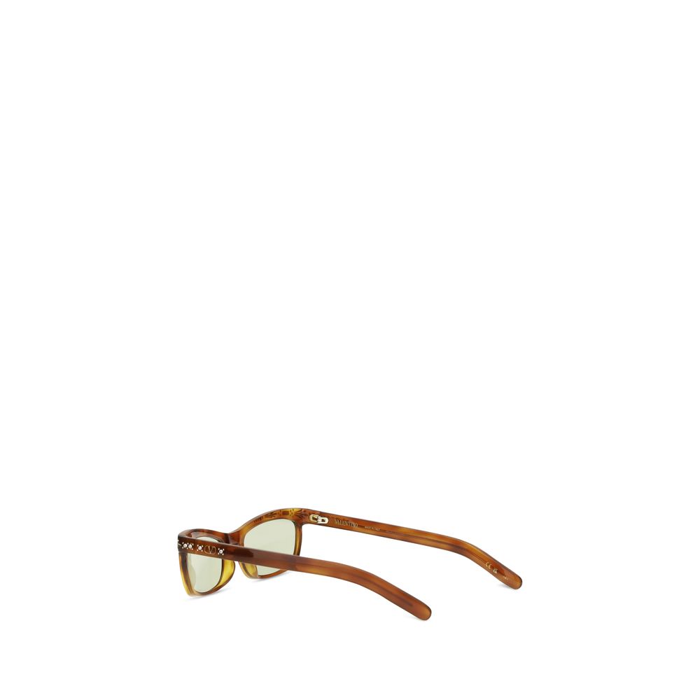 Lunettes de soleil rectangulaires en acétate