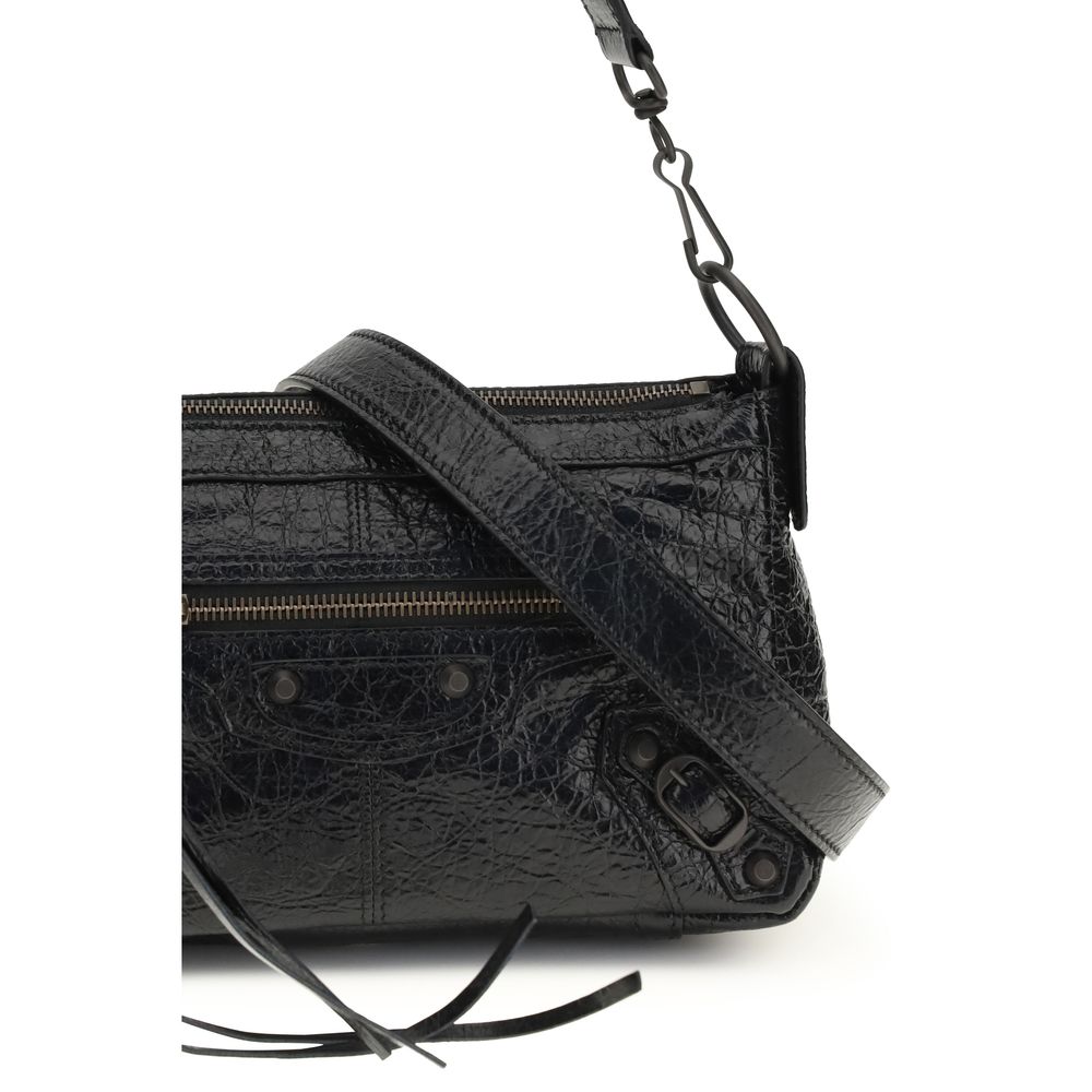 Mini sac Le City Moto en cuir d’agneau