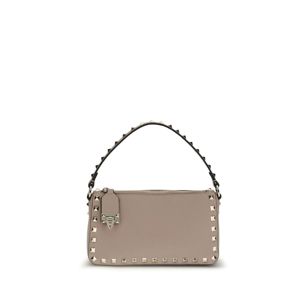 Bolso bandolera Rockstud pequeño en piel de becerro