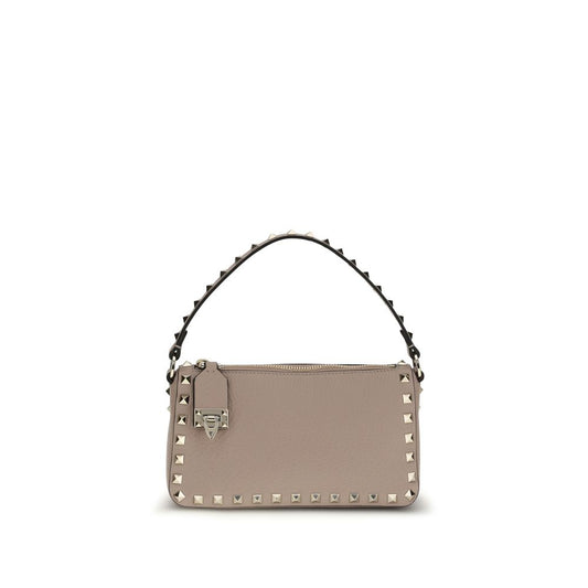 Bolso bandolera Rockstud pequeño en piel de becerro