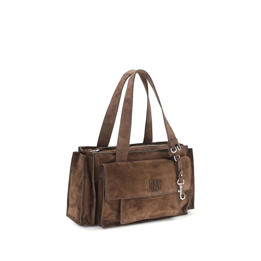 Utilitaire Shopping Bag in Suede
