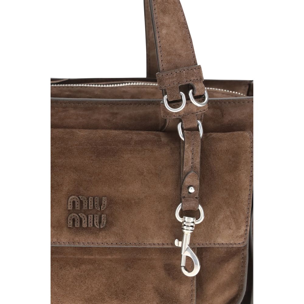 Utilitaire Shopping Bag in Suede