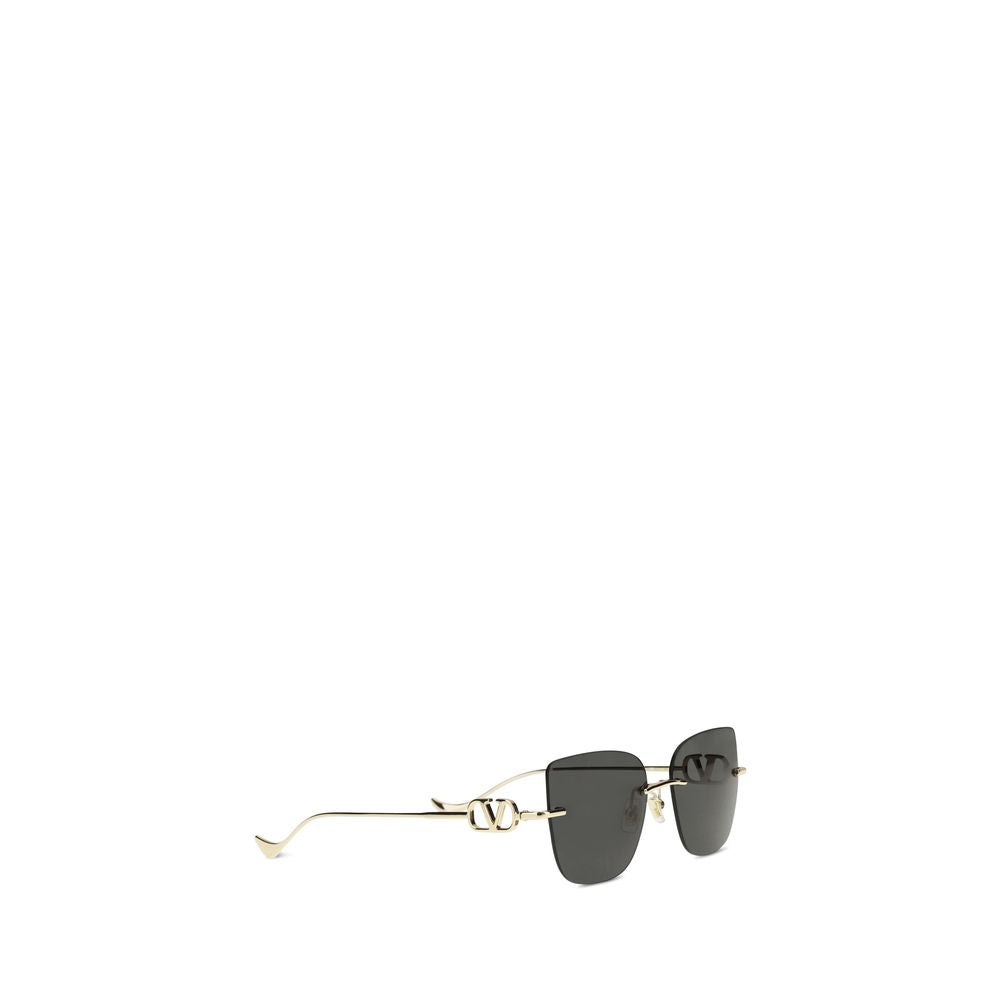 Gafas de sol de metal con forma de ojo de gato