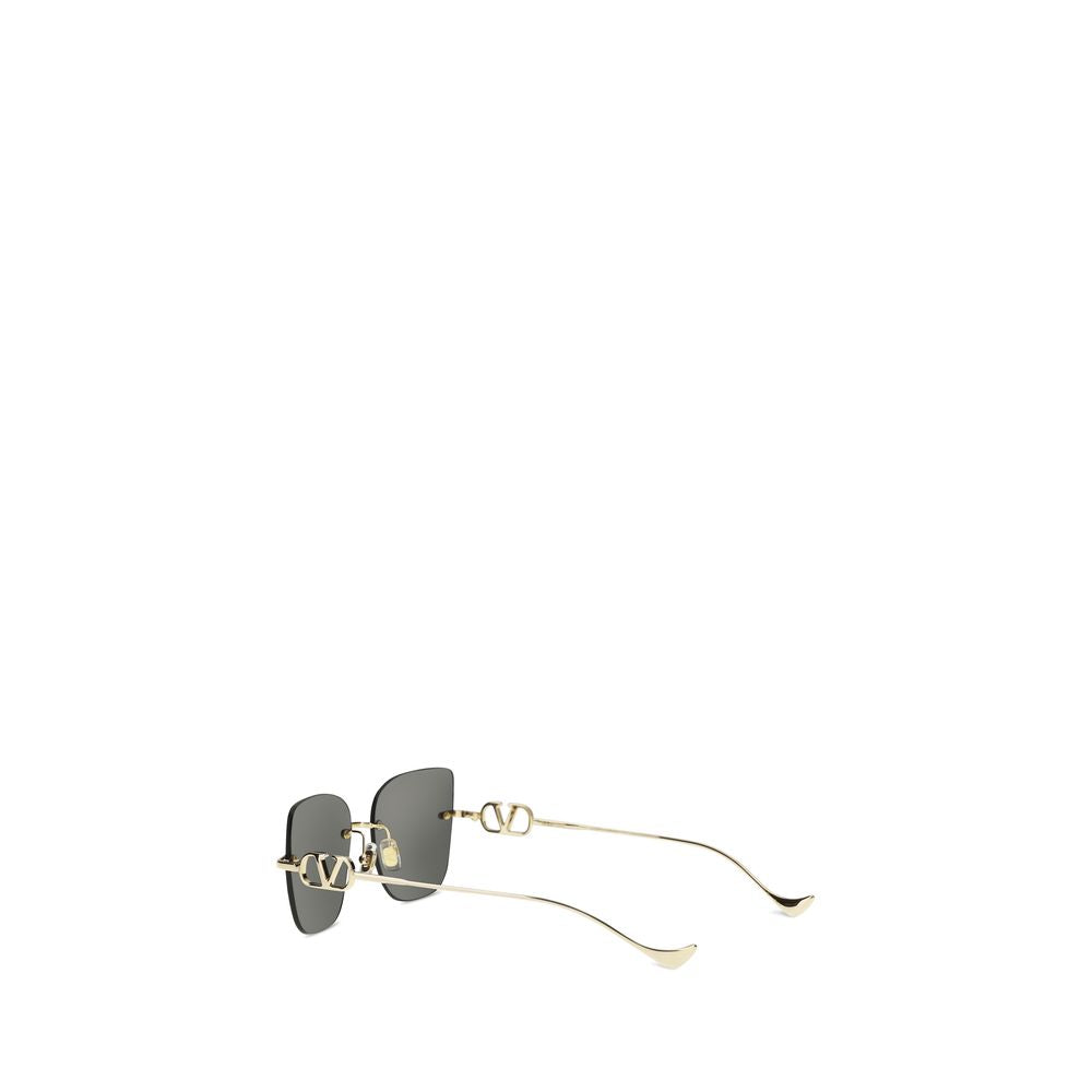 Gafas de sol de metal con forma de ojo de gato
