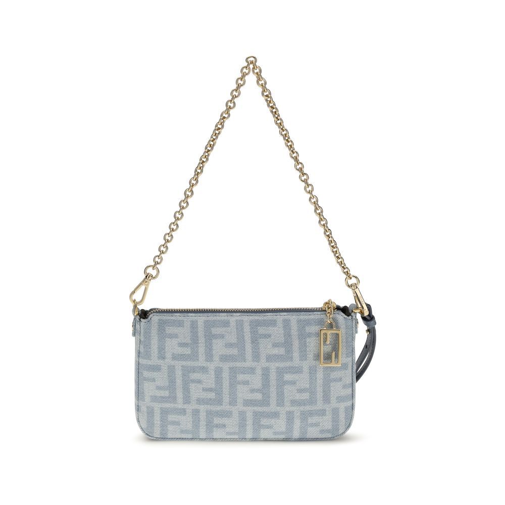 Clutch Baguette en denim