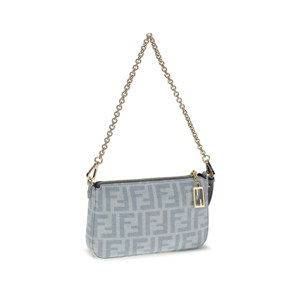 Clutch Baguette en denim