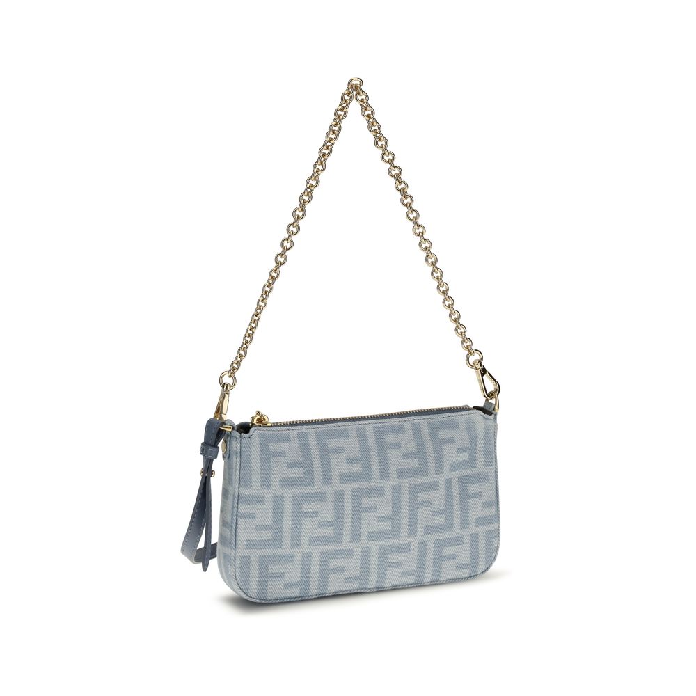 Clutch Baguette en denim