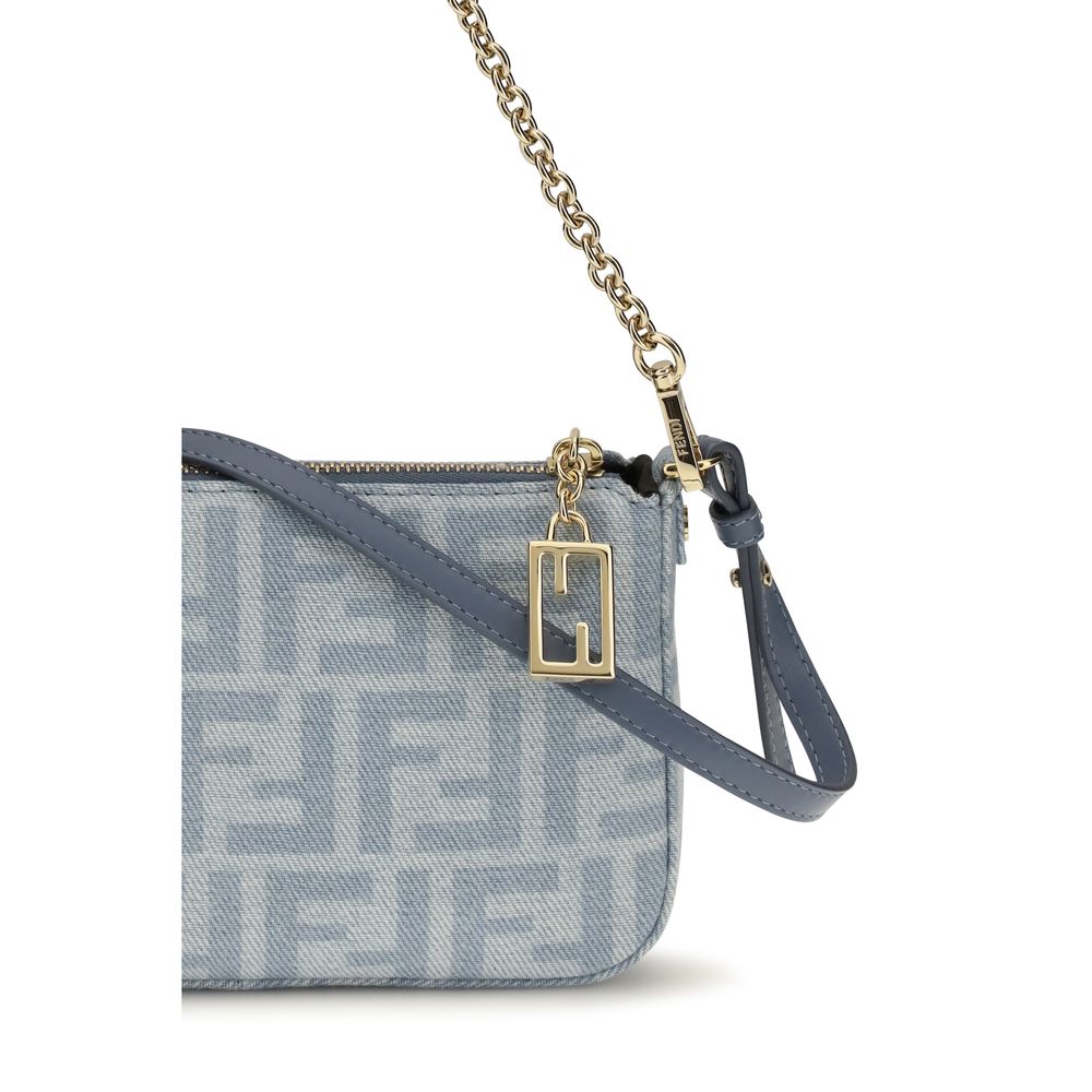 Clutch Baguette en denim