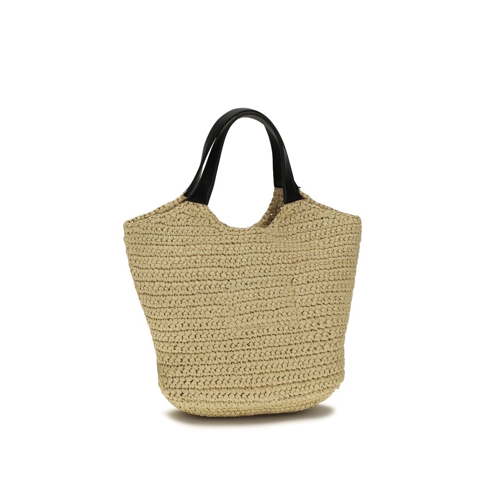 Mini bolso tote de crochet