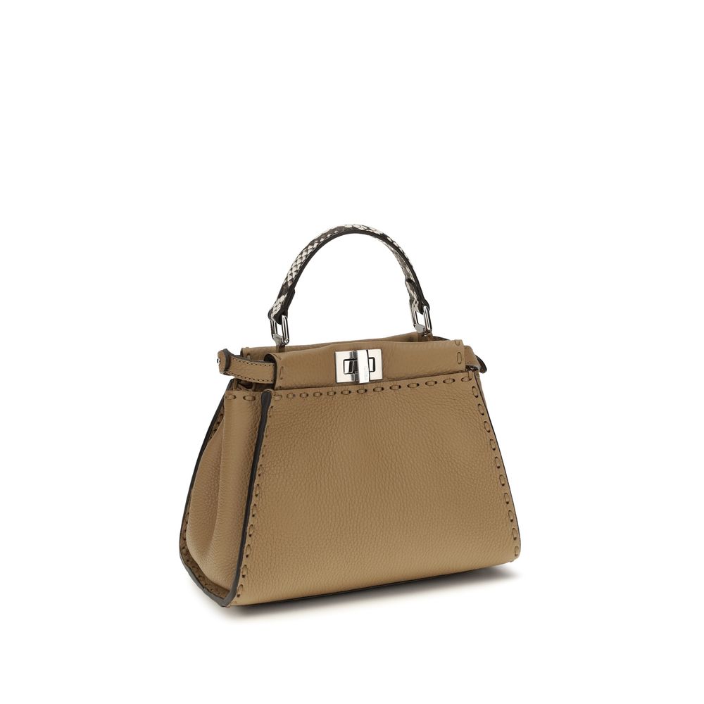 Mini bolso de mano Peekaboo en piel