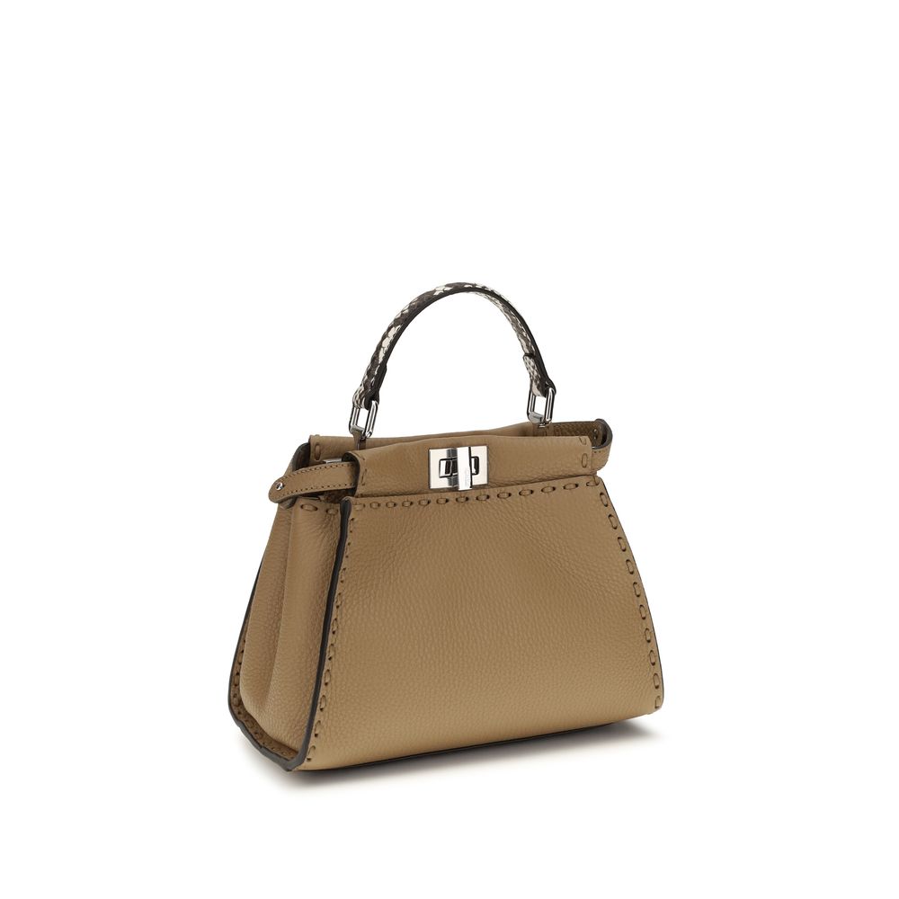 Mini bolso de mano Peekaboo en piel